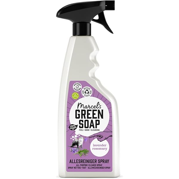 Marcel's Green Soap Handseife Nachfüllpack – Lavendel & Rosmarin, 2x500 Ml, Vegan & Biologisch Abbaubar