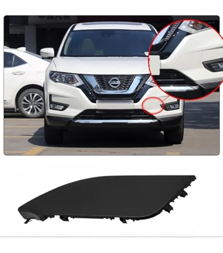 Front Bumper Tow Hook Cover Cap For Rogue Sport 2020-2023 622A0-6MR0H (Black) – Buy The Best Products In The Online Store - Foto 6