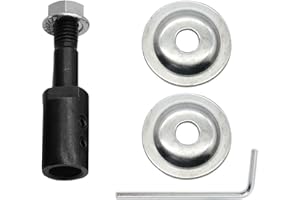 Gereiny Adattatore Mandrino 5/6/8/10/12/14/16mm per Accessori per Lucidatrici Albero Smerigliatrice Mola Biella