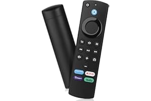 SZILBZ L5B83G Télécommande Vocale Remplacement pour Fire Smart TVs Stick 4K Lite, Smart TV Stick (2è Gén et ultérieures), Smart TV Cube (1è Gén et ultérieures), Smart TV(3è Gén)