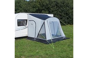 TASSORM Sunncamp Swift Deluxe 260 Caravan Vorzelt, grau