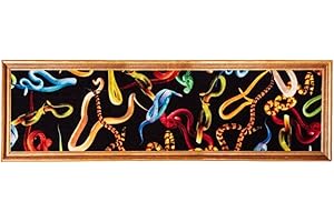 Seletti TAPPETO CUCINA TOILETPAPER Home cm 60X200 Snakes 18198