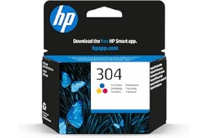 HP N9K05AE 304 Original Ink Cartridge, Tri-Color, (Pack of 1)