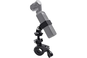Xingsiyue Moto Support de Guidon Ajustable Support de Mount pour DJI Osmo Pocket 2 Caméra Gimbal