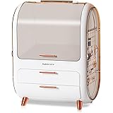 Galatée 180° Multifunktion Tragbare Make Up Organizer Kosmetikbox Kosmetische Aufbewahrungs Box Mit Staubdichtem Deckel, Beau