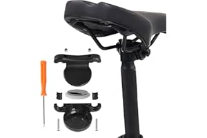 INQUIRLLY Airtag Fahrradhalterung für den SattelFahrrad Diebstahlschutz Fahrradhalter, Diebstahlsicherer für AirTag Halter, versteckte Airtag Fahrrad Halter Kompatibel mit Mountainbike Rennräder