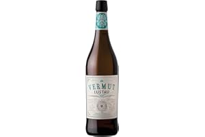 Lustau Vermut Blanco White Vermouth, 75cl, 15% ABV, Dry Vermouth from Jerez Spain, Blended with Botanicals and Fragrant Plants, Complex and Distinctive White Vermouth, Drink Chilled or In Martini