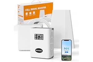 ANYCALL Amplificador Señal Movil para Hogar y Oficina 4G LTE 3G gsm Repetidor Señal Movil Compatible con Movistar Vodafone Orange Yoigo y más en Banda 3, 7, 8 y 20
