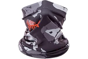 Bassdash Wielofunkcyjne nakrycie głowy komin opaska na głowę bandana szalik maska na twarz UPF 50+ ochrona przed promieniowaniem UV wielofunkcyjny magiczny szalik elastyczny opaska komin kominiarka do jazdy na motocyklu, pieszych wędrówek wędkarstwa