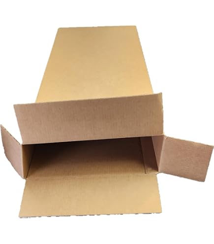 KK Verpackungen Boîte Carton Double Cannelure 1200x600x600 Mm - Carton Expédition Robuste FEFCO 0201