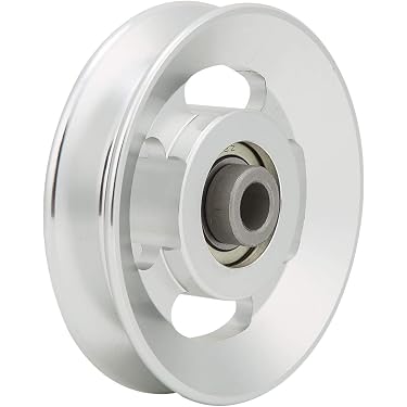Strata Riemenscheibe Aus Metall, 20,3 Cm (8 Zoll) Mit Kugellager – Robust & Rostfrei