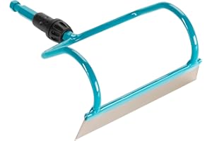 Gardena Sarchiatore ad arco combisystem: Zappa da giardino, larghezza 16 cm, lama in acciaio inox, adatta a tutti i manici combisystem (3193-20)