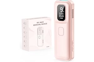 TIIMAGIC IPL Geräte Haarentfernung Laser, Schmerzfreie Haarentfernungsgerät zu Hause, 9 Intelligente Energiestufen für Männer, Frauen, 999,900 Lichtimpulse für Körper, Bikinibereich - Rosa
