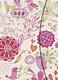 Flower Fantasy 2017 - Magneto Diary large, Taschenkalender, Wochenkalender, Buchkalender - 16 x 22 cm by 