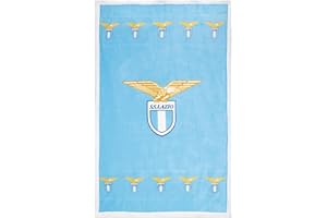 ONLY4FAN SS Lazio Plaid sherpa agnellato 100x150 cm Prodotto Ufficiale