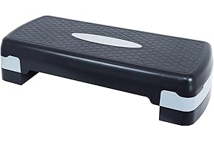 Signature Fitness Verstellbarer Aerobic-Stepper Stepper, Plattform-Trainer, mehrere Farben und Größen