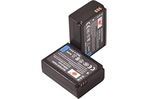 DSTE DE DSTE BP-1030 BP1030 - Batería de iones de litio (2 unidades, compatible con cámara ED-BP1030 BP1130 y Samsung NX200 NX210 NX1000)