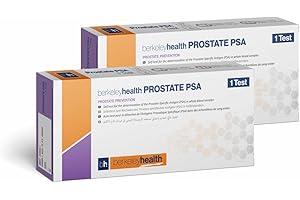 Berkeley Health Prostate Self Test Kit - Home PSA Self Check Set - Easy to Follow, Fast & 92% Accurate Diagnosis - 2 Pack