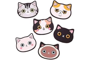 BIGNOSEDEER Sottobicchiere in Silicone a Forma di Gatto, Tappetino in Gomma per Vino, Bicchiere, Tè, Ottima Bevanda per L'inaugurazione Della Casa, Bevanda, Birra, Decorazione per La Casa e La Cucina Idea Regalo