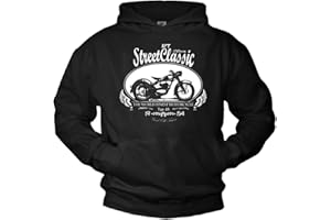 Makaya Pull A Capuche Homme Moto DKW RT Oldtimer Sweat Idee Cadeau Motard