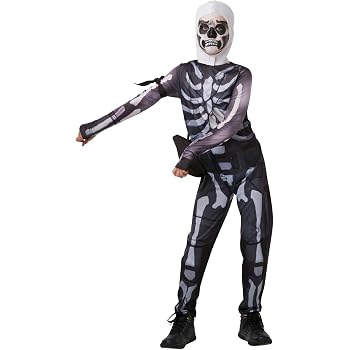 Rubie S Official Fortnite Black Knight Costume Kit Childs Tween - rubie s official fortnite skull trooper costume childs tween size medium height 152 cm gaming skin