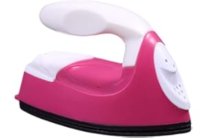 fllyingu Mini Planchas Eléctricas Plancha Mini sin Vapor,Vapor Portátil para Patchwork, Aplicaciones,Fibras Angelin y Original para Patchwork