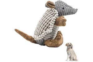 Starlight Baby Armadillo Plush Dog Toys with Squeaker Design,Corn Plush Dog Chew Cuddly Toys for Multiple Sizes