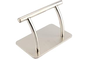 ‎GREENSEN Greensen Footrest Hairdressing Chair Footrest Foot Rest Foot Pedal Stainless Steel for Hairdressing Salon Hairdressing Chair for Beauty Salons Hairdresser Tattoo Shop (Pack of 1)