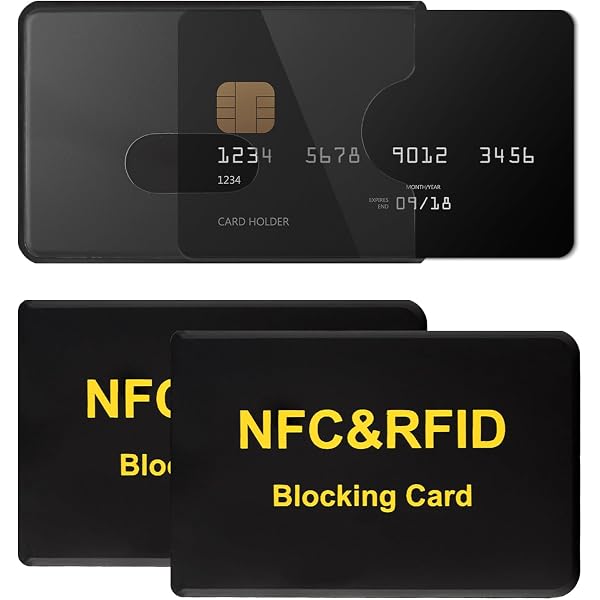 20 Custodie RFID Per Carte Di Credito – Schermanti, Impermeabili, Sottili E Portatili, Effetto Laser Argentato