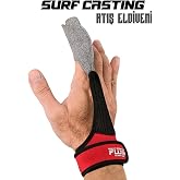 Fujin Pro Angler Surf Casting Atış Eldiveni Red