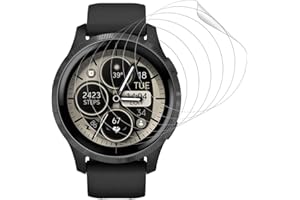 BEUKEI 6 Pezzi Pellicola Protettiva per Garmin Venu/Venu 2, TPU morbido Folie, Senza Bolle, Sensibile al Tatto, HD Trasparente TPU Pellicola