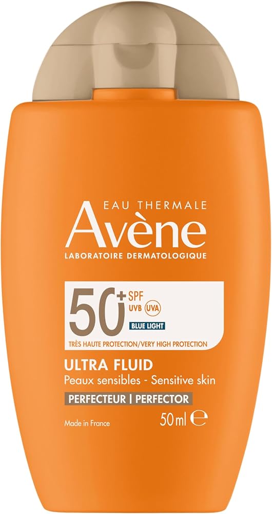 EAU THERMALE AVENE Ultra Fluid Perfector SPF50+ Ton Eşitleyici Renkli Güneş Kremi Normal Ve Karma Ciltler İçin 50 ML