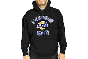 Team Fan Apparel NFL Adult Gameday Hooded Sweatshirt - Poly Fleece Cotton Blend - Stay Warm and Represent Your Team in Style