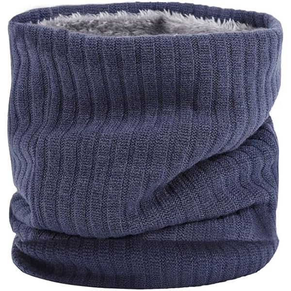 flintronic Winter nekwarmer voor dames en heren, gezichtsbedekkende bandana, winddichte sjaal voor buitensporten, motorrijden, skiën, hardlopen, fietsen, zwart en grijs