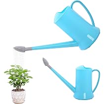 Arrosoir Plastia EVA 2 Litres - Vert Clair - Poignée Ergonomique - Tamis Amovible - Jardin Et Intérieur