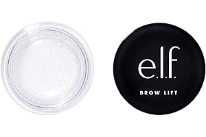 e.l.f. Brow Lift, cera modellante trasparente per sopracciglia, per tenere le sopracciglia in ordine, crea un morbido effetto piuma