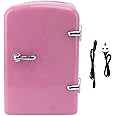 Sorandy Mini Portable Compact Fridge, 4 Liter Capacity with Cooling And Warming Design, Freon- & Eco Friendly, Includes Plugs for Home Outlet & 12V Car ()
