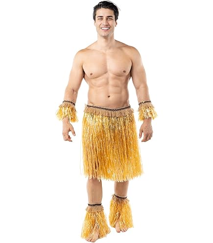 Disfraz De Africano Para Niño Talla 7-9 – Ideal Para Carnaval Y Fiestas De Disfraces