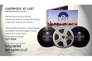 Cast Live Liverpool At Last Limited Edition Triple disc CD/DVD Final 50 copies.