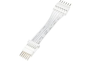 ‎LIGHT SOLUTIONS LIGHT SOLUTIONS V3 zu V4 Lightstrip Adapter für Philips Hue Lightstrip Beleuchtung - Adapter Lightstrip V3 nach V4 - Verlängerung Erweiterung Kabel Strom - in weiß