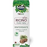 Matt Forsan, Olio di Ricino, Olio di Ricino per Capelli Luminosi, Utile per Rinforzare le Unghie Fragili e per la Cura delle 