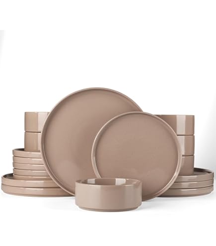 Moritz & Moritz SOLID 18-delig steengoed serviesset voor 6 personen