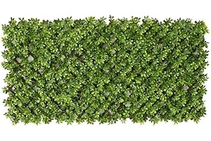 LOLAhome Celosía Extensible con seto Artificial Premium Boj de 1,8x0,9 m | Realista y Natural, Alta Ocultación, Tratamiento UV, No inflamable, Transpirable | para Jardín, Balcón, Terraza o Piscina