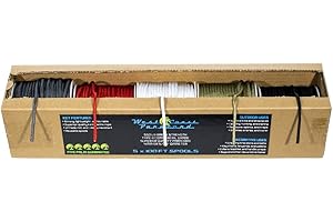 Craft County West Coast Paracord Variety Supplies Lot de 5 paracordes Type III 550 – Bobine de 30,5 m de 5 Couleurs