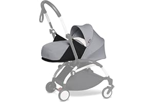STOKKE Babyzen Kit per neonati 0 YOYO, Stone - Include materasso, Capottina, Poggiatesta e sacco coprigambe - Richiede il telaio YOYO2 (venduto a parte)