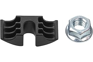 Spare Hardware Parts IKEA MALM Bed Frame Crescent Nut and Small Nut Pack (Replacement for IKEA Part #122998 + 114254) (Pack of 4)