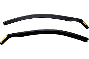 HEKO-10220 Deflector de Aire si adatta Alle Auto Audi A3 5-Porta Sportback 2004 in POI (2 Pieza)