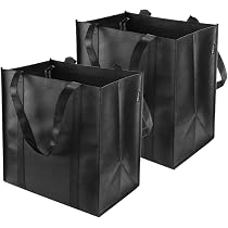 Linkidea Borsa tote extra large, borsa della spesa riutilizzabile di grande capacità con manici, borsa della spesa pieghevole utile, adatta per riporre oggetti, picnic, uso in spiaggia