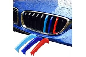 JKGROUP Clip -In Grill Inserts Grille Cover Stripes compatible with Series 4 14-18 F32 F33 9 Beams Bars M Power Sport Tech Performance Styling Tuning