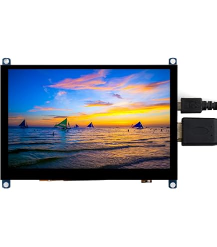 IBest 5inch DSI LCD (B) 800×480 Resolution Capacitive Touch Display IPS Screen For Raspberry Pi 4B/3B /3A /3B/2B/B /A , Compute Module 3 , Compute